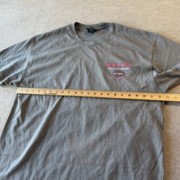 Harley Davidson South‎ Dakota Sturgis Biker Graphic T shirt Men's Size XL - Picture 5 of 11